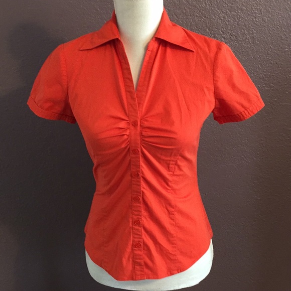 New York & Company Tops - New York & Company short sleeve button down